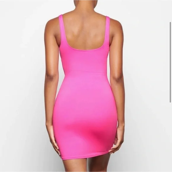 NWT Skims Swim Tank Dress | Taffy Pink | SZ. 2X - Picture 3 of 6